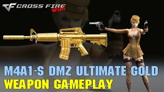 CrossFire - M4A1-S DMZ Ultimate Gold - Weapon Gameplay