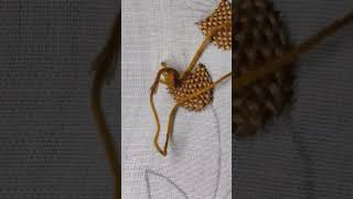 Hand embroidery work/stunning design/#gopifashion143 #beginners #tutorial #kachhiwork  #shortsvideo