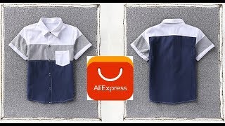 Рубашка для Мальчиков с Алиэкспресс / Shirt for Boys with AliExpress