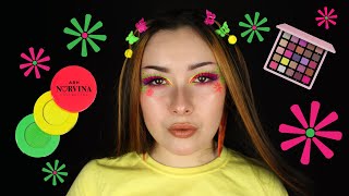 Groovy Graphic Liner | Norvina Electric Cake Liner | Makeup Tutorial