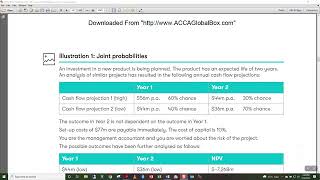 Risk and uncertanity Investment appraisal