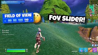 WHAT IS THIS FORTNITE!! (New FOV Glitch)