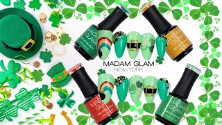 Swatch & Review | Madam Glam Pot O' Gold Creme St. Patrick's Day  Bundle