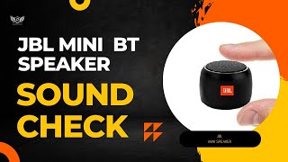 JBL Mini Boost Speaker Sound Test🔥| World Smallest Speaker 🔊 JBL | Sound Check | Deepak Wala Tech |