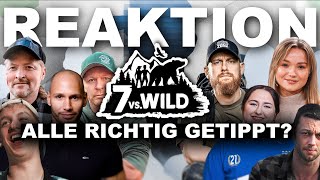 Das sind die 7 vs. Wild STAFFEL 4 TEILNEHMER | ALLE richtig GETIPPT? | nykesname Reaktion