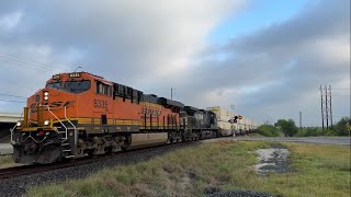 BNSF 8335 ES44C4 & NS Non Horsehead Dash 9 Leads Q-CHIROB