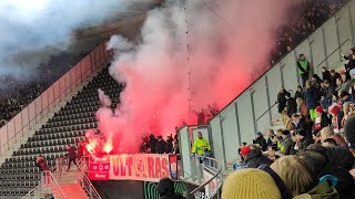 AZ - Zrinjski Mostar 🇳🇱 Alkmaar Ultras Pyro Tifo Bosnia Croatia Hooligans UECL Voetbal Nederland NL