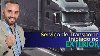 SERVIÇO DE TRANSPORTE INICIADO NO EXTERIOR - Legislação do ICMS