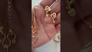 Budget friendly Real gold look doller chain with beautiful earring 400+shipping 🥳 watsapp 8148299183