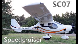 SC07 Speedcruiser - Ultralight airplane with D-Motor