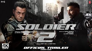 Soldier 2 | Official Hindi Trailer | Sunny Deol,Bobby Deol, Preity Zinta |  Ramesh Mudassarstudio