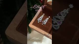 Christmas Earrings 2024 🎄❄️🎅( Share And Like❤️) | Ella18jewelry #christmas #earrrings #shortsvideo