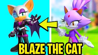 BLAZE THE CAT I AGENT ROUGE W SONIC SPEED SIMULATOR!?