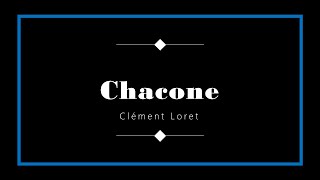 Clément Loret - Chacone (trascr. di Mario Licciardello)