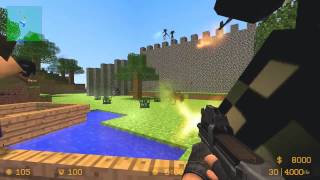 Counter Strike Source Zombie Escape Minecraft Adventure Map   10Youtube com