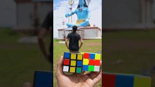 Toughest One Handed 2 Cube Solve Challenge #shorts #rubikscube #kingofcubers