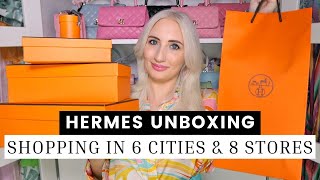 HERMES HAUL! 6 CITIES 8 STORES | My Experience Shopping in Switzerland, Germany, Netherlands & Dubai