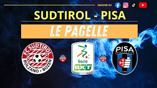 HOJHOLT IL MIGLIORE IN CAMPO, DEVASTANTE. LE PAGELLE DI SUDTIROL-PISA 1-2