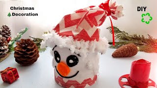 Very Gute! Christmas Decoration Idea with Empty can 🎄Recycling craft ideas - Tips and hacks