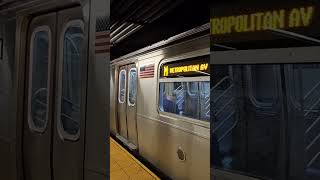 M to (M)etropolitan Av via Nassau St local #nycsubway