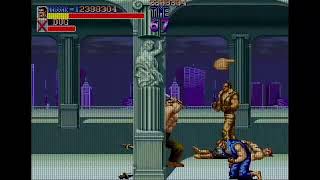 Final Fight Japanese Version [PS4] 1cc Gameplay Sample