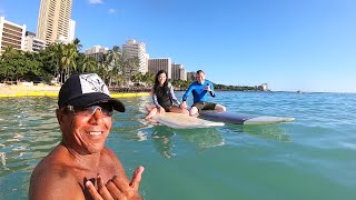 Kahu Surf School Waikiki Semi Private Lesson