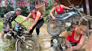 GENIUS REPAIR GIRL: Helping people repair and restore motorbikes swept away by floods