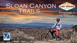 Solo EMTB Ride at Sunset | Sloan Canyon NV | Best Bike Trails - Episode 1