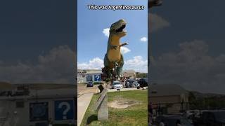 Giant Dinosaur that Shocked the World #shorts #scary #patagotitan