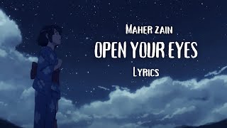 Open your Eyes _ (Slowed | Anime Edit)_ Maher Zain _ Lyrics