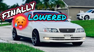 TOYOTA CHASER GETS SLAMMED ON COILOVERS