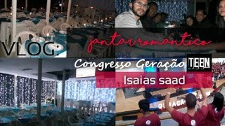 UMA NOITE EM PARIS JANTAR ROMANTICO|  VLOG| Palestra pra Casais | Congresso Geração teen.