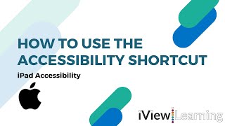 How to use accessibility shortcut