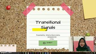 TOPIC 10 TRANSITIONS SIGNAL // ASFARINA BARIRA SALMA