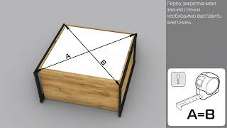 Видеоинструкция по сборке ЛД 678110 Комод Техно