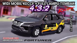 SHAREE‼️[RIVEW] KODENAME V.4.3.2~ JBHD ROMBAK TOYOTA FORTUNER (MAKIN DETAIL COY🔥) || OF GAMERS