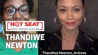 The Hot Seat with Violet Gonda. Thandiwe Newton