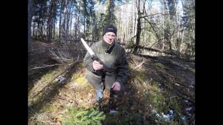 Bushcraft-Shelter-Lagerbau Teil 2