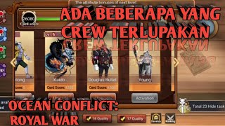 TIER LIST CREW C17 BERDASARKAN TIPENYA || OCEAN CONFLICT : ROYAL WAR