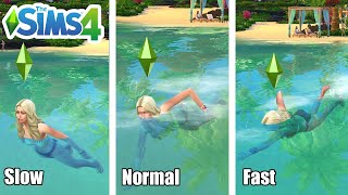 How Does Swimming Speed Work In The Sims 4?!