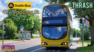 *Thrash* Dublin Bus Ride #355: Wright Gemini 2 B9TL GT60, Route: 47 Towards: Poolbeg Street