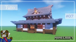 Minecraft - Tuto Construire un Village Japonais de A à Z #07 - Le Dojo (+ Intérieur)