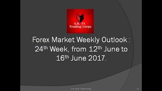 FX Market Weekly Outlook : EURUSD & GBPUSD from 12/6/17 to 16/6/17 by A.B. Fx Trading Corps.