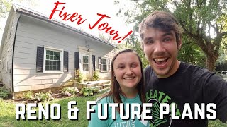 House and Property Tour! // Renovations, Future Plans, and Cost of our 1830 Fixer Upper