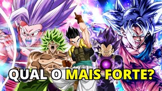 RANK DEFINITIVO DOS SAIYAJINS ATUAIS!