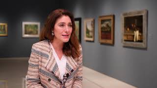 “Pintar la luz” con su comisaria, Lourdes Moreno