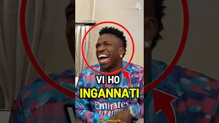 Quel pazzo di Vinicius ha fatto uno scherzo ai suoi fan 😂#calcio #vinicius