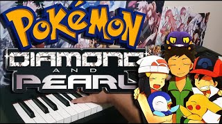 Pokemon English Opening 10 - "Diamond & Pearl" (Piano)