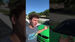 WE OFFICIALLY BOUGHT THIS 1 OF 9, SIGNAL GREEN BMW M4!? #SHORTS