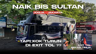 MAHAL SIH TAPI....?| Pendatang baru bis tingkat Jogja-Jakarta cuma 400ribuan | PO UNICORN INDORENT